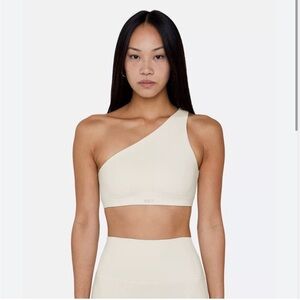 Set active luxform cream one shoulder bra